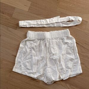 White Women's Shorts